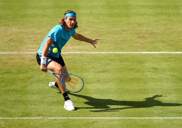 Tsitsipas Survives, Champs Fall at Queen's Club 