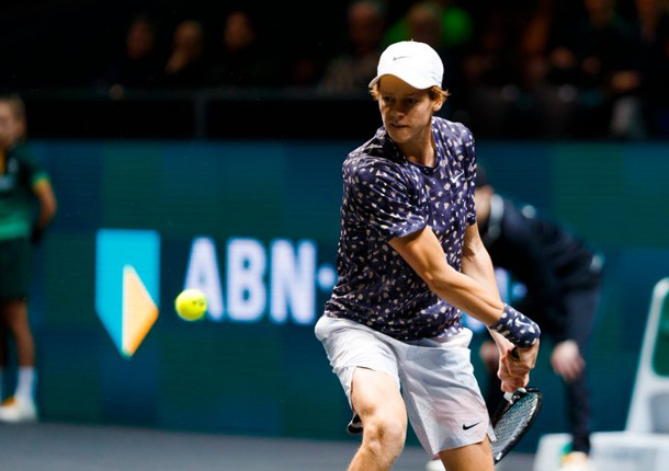 Sinner Topples Goffin For First Top 10 Win in Rotterdam 