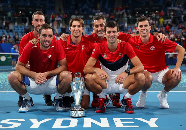 Serbia Tops Spain, Captures ATP Cup 