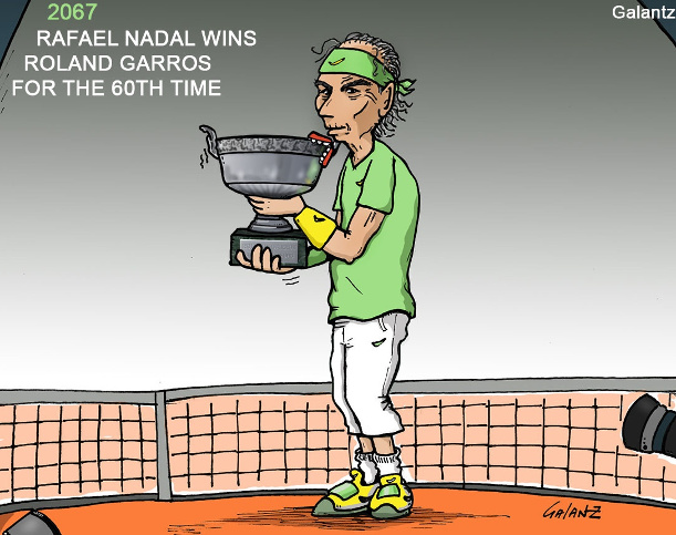 Courtoons: King of Clay Still Rules Roland Garros 2067 