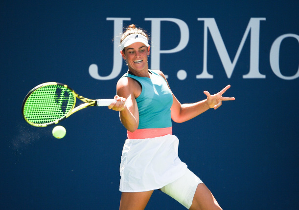Brady Conquers Kerber, States Case as US Open Contender  