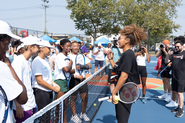 Court Care: Osaka and BodyArmor Unveil Refurbished Queens Court 