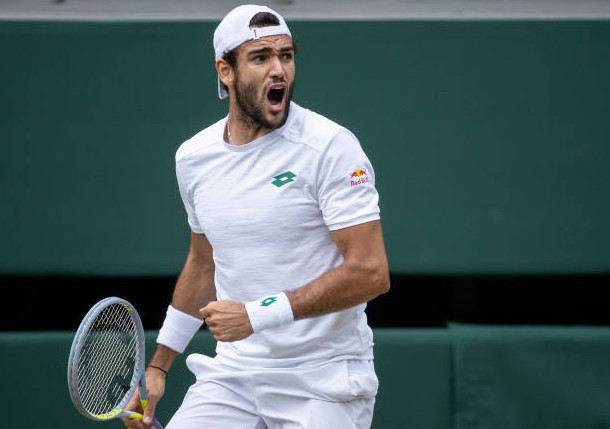 Matteo Berrettini Is Putting His Heart on the Line at Wimbledon 