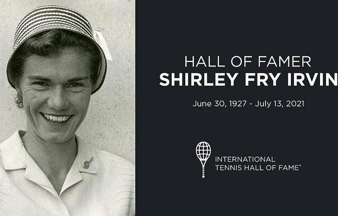 Hall of Famer Shirley Fry Irvin Dies at Age 94 