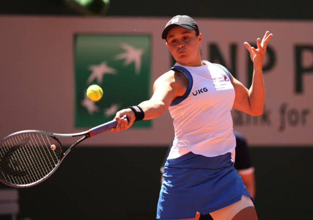 Return Test: Barty Battles Into RG Second Round 