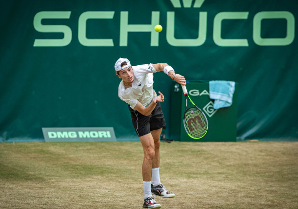 Humbert Squeezes Into Halle Final vs. Rublev 
