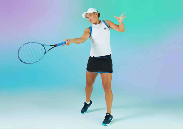 Barty Returns to Roland Garros Debuting New Fila Collection 