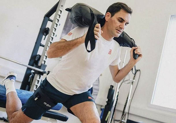 Federer Rehab Update - It's Rocking!  