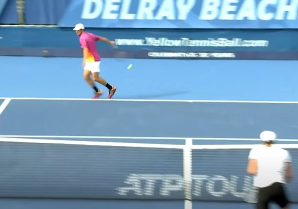 Watch: Tommy Paul's Behind-the-Back Shot of the Year Candidate from Delray Beach  