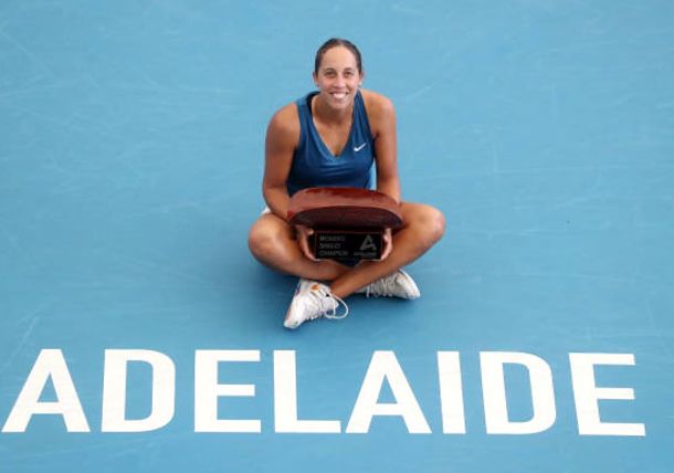 Madison Keys, and Her Happy Vibes, Complete Title Run in Adelaide  