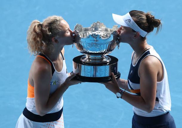 Krejcikova and Siniakova Claim Fourth Major Title at Australian Open 