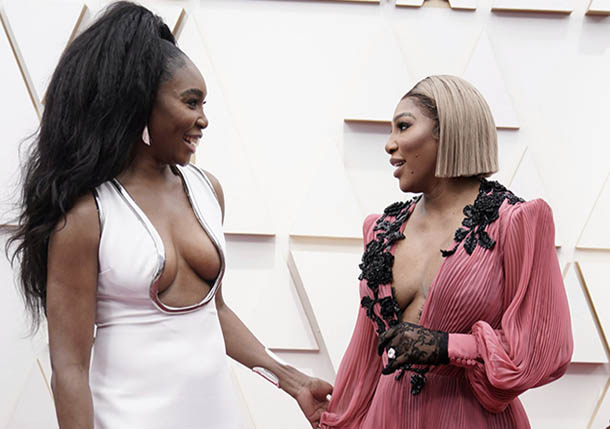 Venus and Serena Take Center Stage at Oscars  