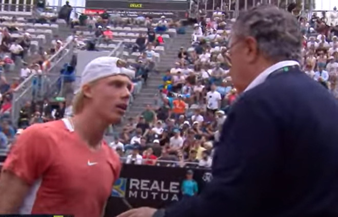Watch: Irate Shapovalov Screams to Rome Fans "Shut The F--k Up!" 