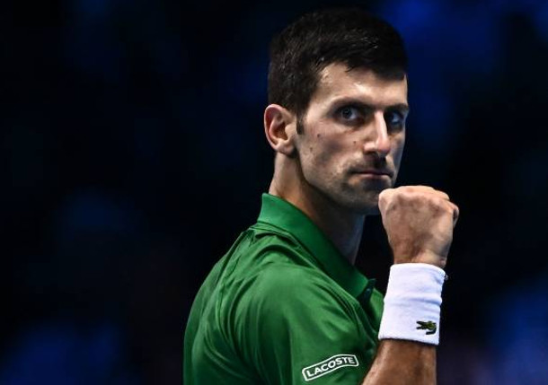 Djokovic Rolls Rublev for 11th ATP Finals Semifinal 