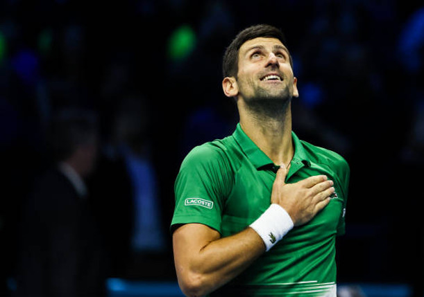 Djokovic Fends off Fritz for 8th ATP Finals Final 