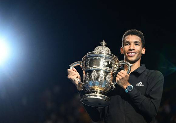 Statisfaction: A Rare Three-Peat for Auger-Aliassime, and Serving with a Sparkle  